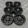 18" Inch Strom DSF55 Alloy Wheels 5x114.3 Nissan Silvia Skyline S13 S14 S15 RX7 R32 R33 Lexus IS200 Image 4