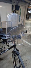 Windshield protection for handlebars