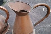 Vintage Copper jugs From The Bar Of The Gresham Hotel