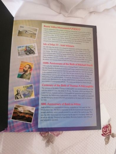 1996 Irish Special And Commemorative Stamps Year Book