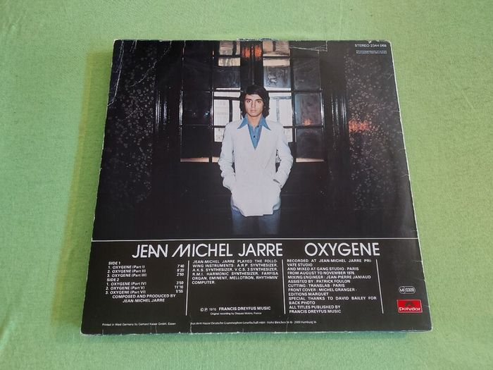 Jean Michel Jarre - Oxygene - Vinyl Record + Hundreds More