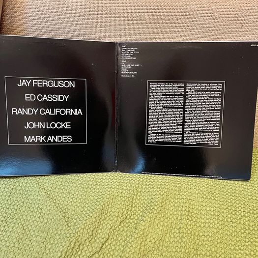 Dbl LP. Spirit. Debut album & Clear. 2 studio albums.