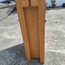 Heavy oak bookcase Image 2