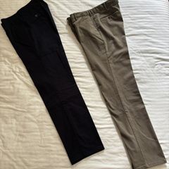 Chino men navy and khaki. 2 pairs - Set For Life