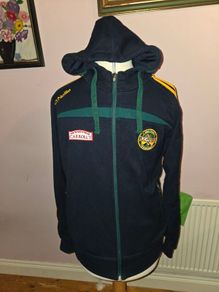 Offaly GAA Full Zip Hoodie - Medium size