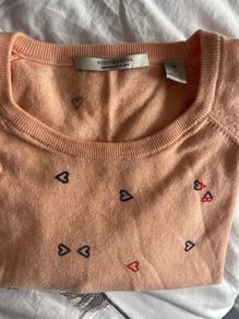 Womens Scotch and Soda Coral Color knit jumper Large