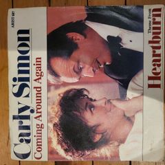 Carly Simon Coming Around Again 7 inch Vinyl Single Theme From Heartburn