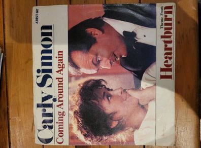Carly Simon Coming Around Again 7 inch Vinyl Single Theme From Heartburn