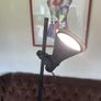 Vintage Ikea Design LAGRA Space Age Black Floor or Desk Lamp Sweden Image 2