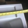 Vogue bathroom sink with pedestal and tap new Image 5