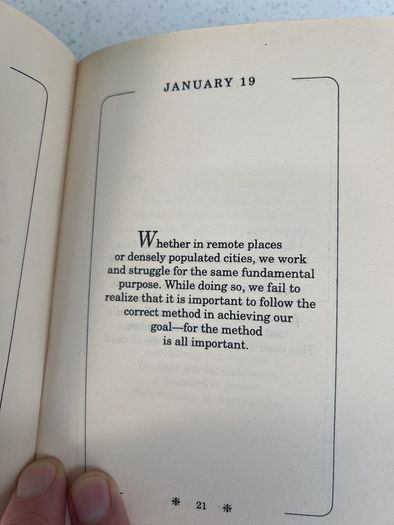 The Dalai Lama's Book Of Daily Meditations- Hardback