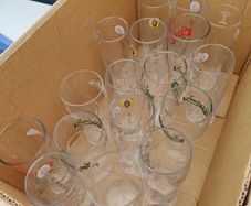 Pint glasses