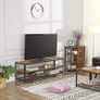 _Chest of Drawers Cupboard Kitchen Cupboard Sideboard with 3 Shelves and Cupboard Image 3