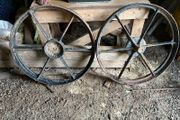 Cast iron wheels