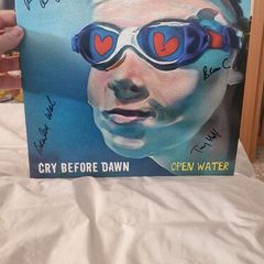 Cry Before Dawn Open Water Signed Colored Record