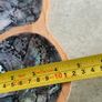 Handcrafted  Wood Bowl Shell Inlays Image 4