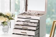 Jewellery box 6 tier 5 drawer   High quality workmanship