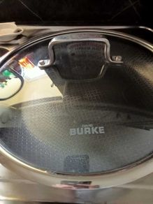 Premium David Burke Tri-Ply Stainless Steel 12.5" (32cm) Everyday Pan