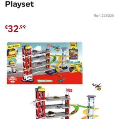 4 Level Parking Garage -Dixie plus helicopter and cars x2
