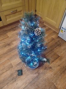 Prelit porch tree 0.9 m