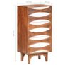 Chest of Drawers 44x35x90 cm Solid Acacia Wood Image 4