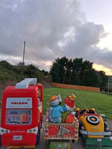Coin operated children's rides