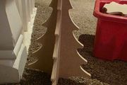 wooden xmas tree