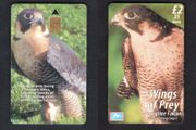 2001 Gibraltar 25 unit War Peregrine Eagle (Siemens - S5 (Module 33)) Phonecard