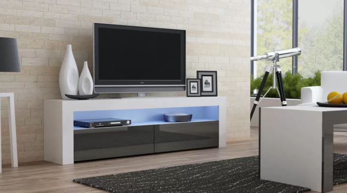 LED Light TV Stand Living Room Furniture