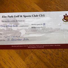4 Ball Elm Park Golf Voucher