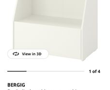 Ikea  book display with storage