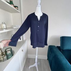 Ladies Navy Blouse from Jacqueline De Yong Size UK 8 / EU 36