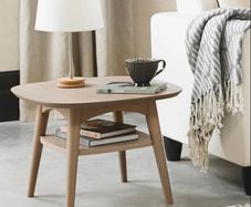Solid Oak Side Table