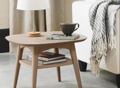 Solid Oak Side Table