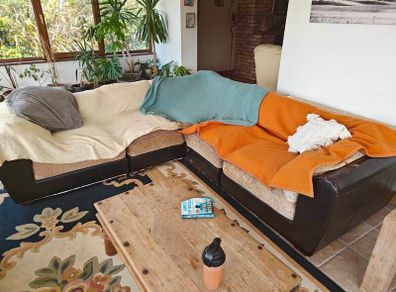 L-Shaped Couch Sofa