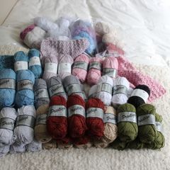Prestige Cotton Yarn with Light Shimmer only 1 euro per Ball