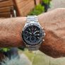 Watch Seiko Chronograph Pilot. Black. Image 3