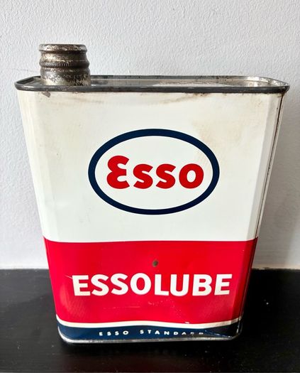 Vintage Esso 2L Oil Tin