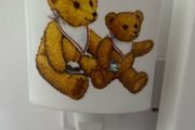 Ceramic Teddy Bear night light for nursery