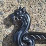19th Century Foo Dog Cast Iron Bootscraper/Fire Dog Image 7