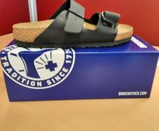 Birkenstock Arizona Black Sandals Brand New
