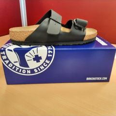 Birkenstock Arizona Black Sandals Brand New