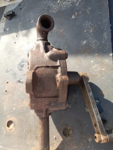 Antique Diesel Transfer Rotary Hand Operated Bowser Pump Made in England