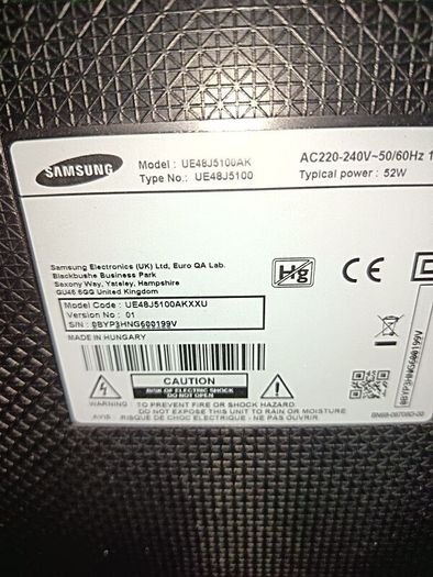 Samsung 48 inch tv
