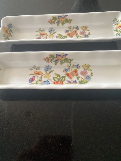aynsley cottage garden long dishes