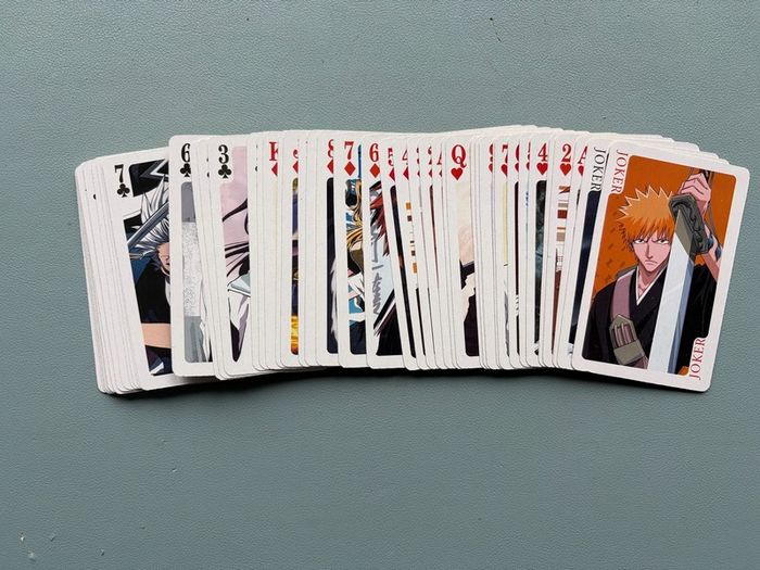 Bleach Warriors Playing Cards - Manga Anime Poker Cards Game