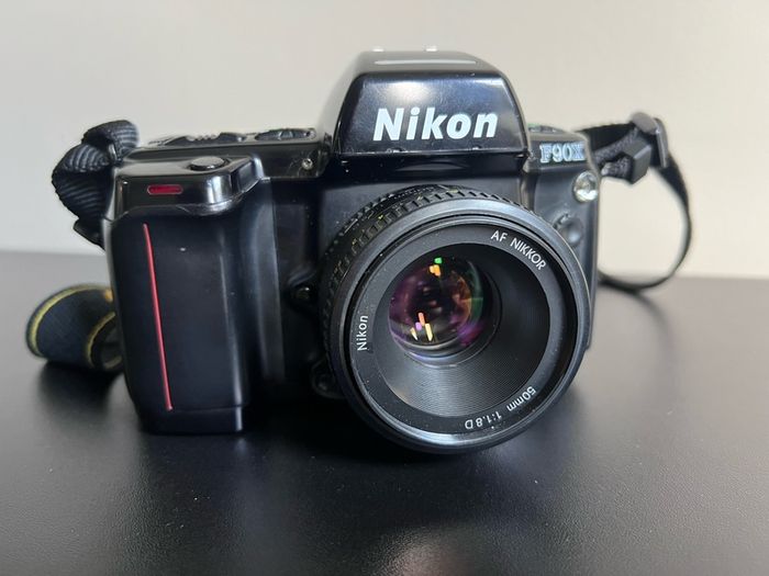 Nikon F90X 35mm Film Camera Kit 24mm, 50mm, 85mm