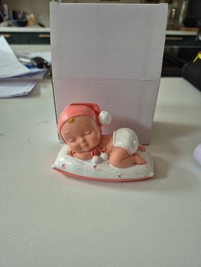 baby girl cake topper ornament