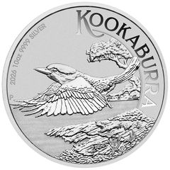 2026 Australia 10 Dollars 10 oz Silver Bullion Coin Australian Kookaburra BU ( In Capsule)