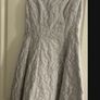 Coast Bardot Floral Jacquard Midi Dress Image 3
